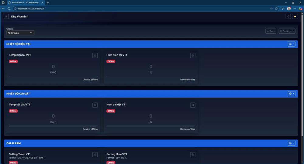 phần mềm đo nhiệt độ độ ẩm